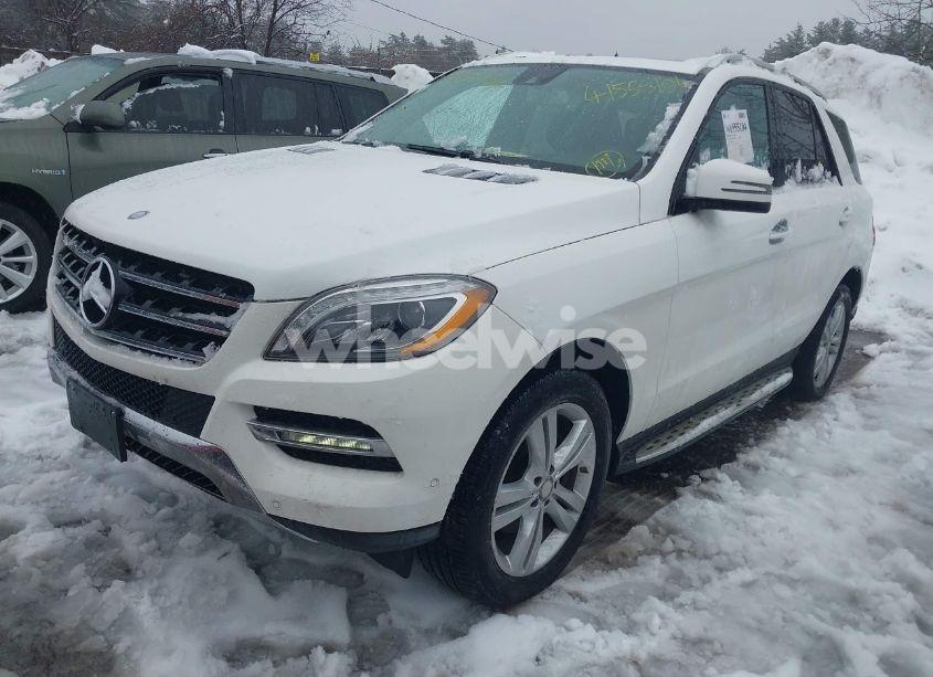 Photo 2 of 2014 Mercedes-benz Ml 350 4MATIC (VIN 4JGDA5HB9EA358700)