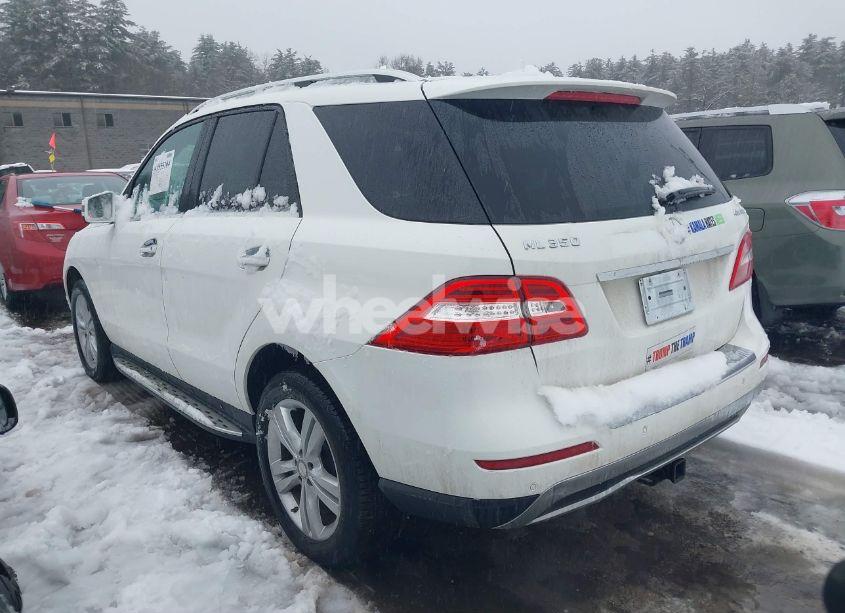 Photo 3 of 2014 Mercedes-benz Ml 350 4MATIC (VIN 4JGDA5HB9EA358700)