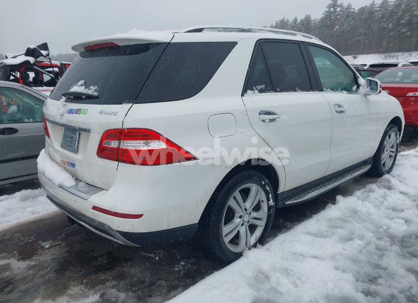 Photo 4 of 2014 Mercedes-benz Ml 350 4MATIC (VIN 4JGDA5HB9EA358700)
