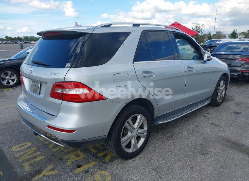 Photo 4 of 2013 Mercedes-benz Ml 350 4MATIC (VIN 4JGDA5HBXDA124869)