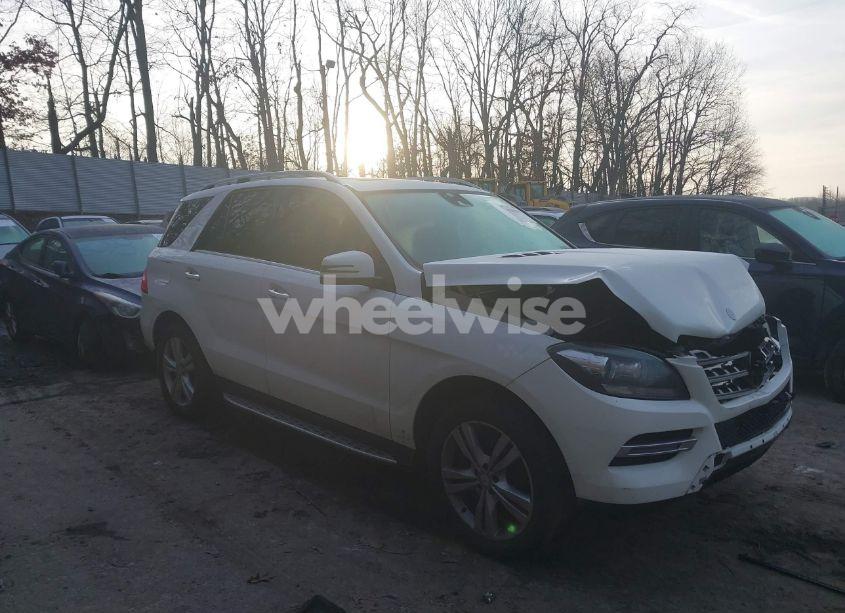 2014 Mercedes-benz Ml 350 4MATIC (VIN 4JGDA5HBXEA343798) main photo