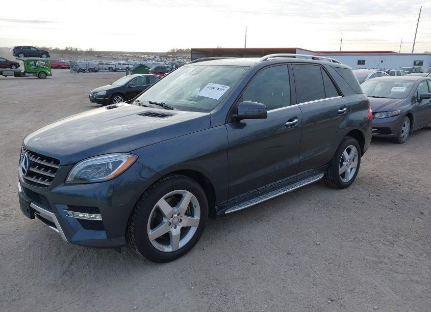 Photo 2 of 2014 Mercedes-benz Ml 350 4MATIC (VIN 4JGDA5HBXEA395464)