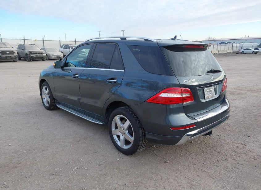 Photo 3 of 2014 Mercedes-benz Ml 350 4MATIC (VIN 4JGDA5HBXEA395464)