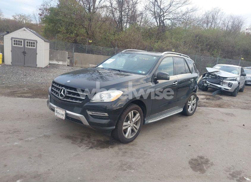 Photo 2 of 2014 Mercedes-benz Ml 350 4MATIC (VIN 4JGDA5HBXEA417351)