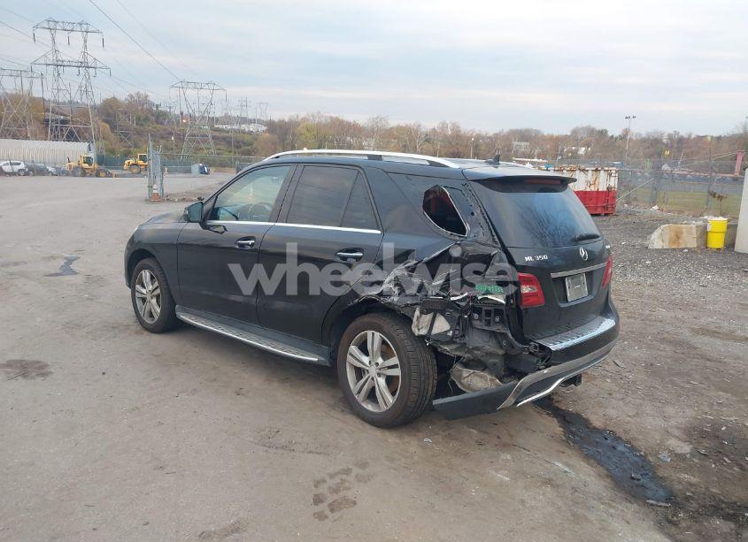 Photo 3 of 2014 Mercedes-benz Ml 350 4MATIC (VIN 4JGDA5HBXEA417351)