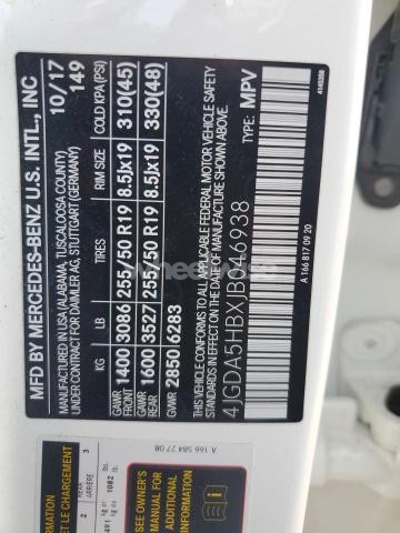 Photo 2 of 2018 MERCEDES-BENZ GLE 350 4MATIC (VIN 4JGDA5HBXJB046938)