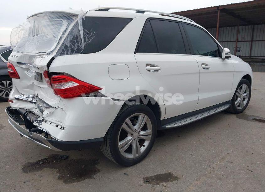 Photo 4 of 2014 Mercedes-benz Ml 350 (VIN 4JGDA5JB0EA313512)