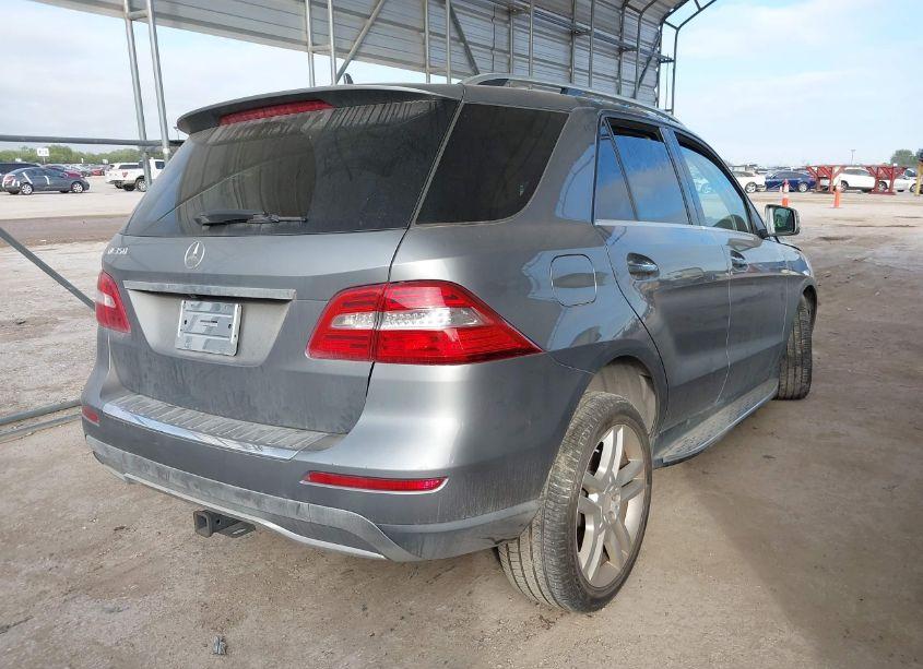 Photo 4 of 2014 Mercedes-benz Ml 350 (VIN 4JGDA5JB1EA291388)