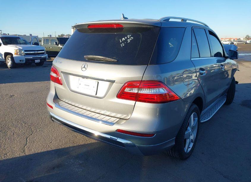 Photo 4 of 2014 Mercedes-benz Ml 350 (VIN 4JGDA5JB2EA271408)