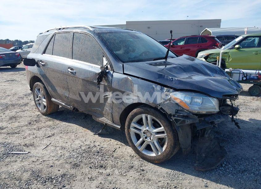 2014 Mercedes-benz Ml 350 (VIN 4JGDA5JB2EA319263) main photo