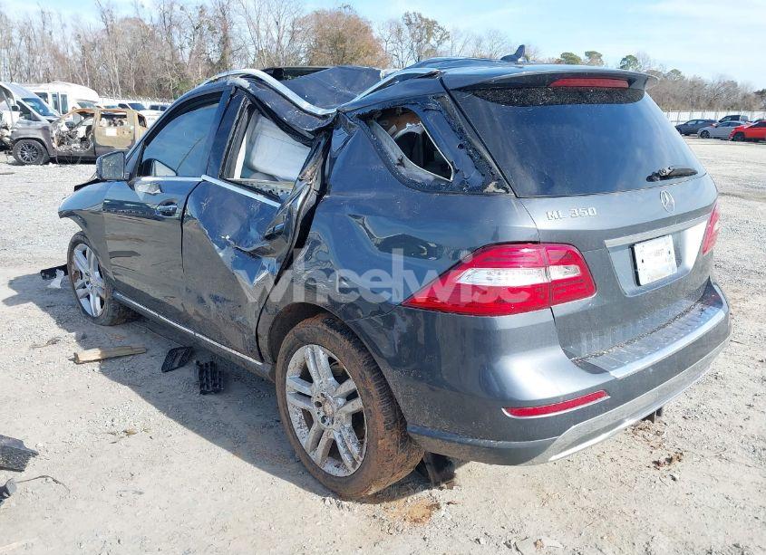 Photo 3 of 2014 Mercedes-benz Ml 350 (VIN 4JGDA5JB2EA319263)