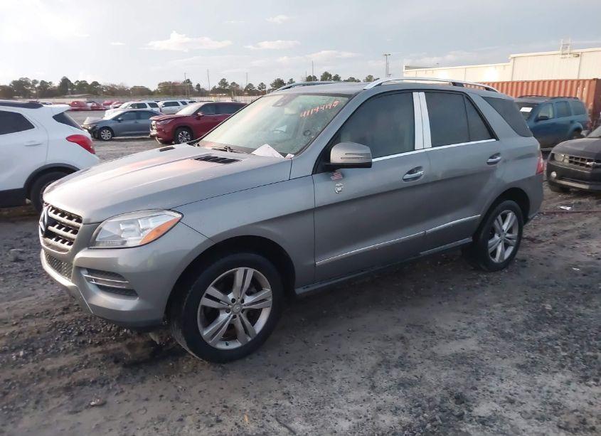 Photo 2 of 2014 Mercedes-benz Ml 350 (VIN 4JGDA5JB3EA404516)