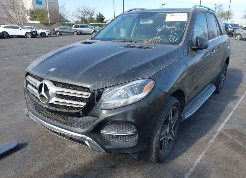 Photo 2 of 2016 Mercedes-benz Gle 350 (VIN 4JGDA5JB3GA710196)