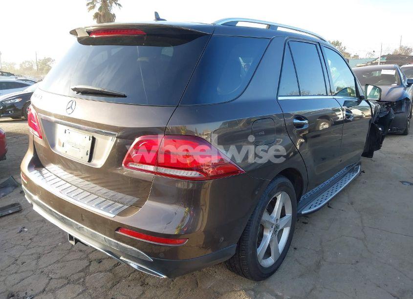 Photo 4 of 2017 Mercedes-benz Gle 350 (VIN 4JGDA5JB4HA927130)