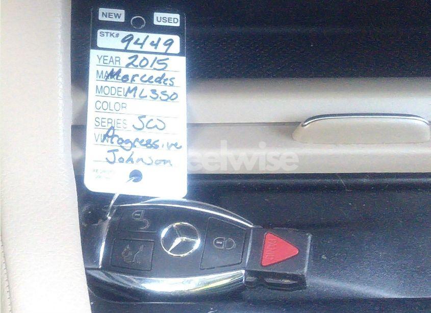 Photo 11 of 2015 Mercedes-benz Ml 350 (VIN 4JGDA5JB6FA521959)