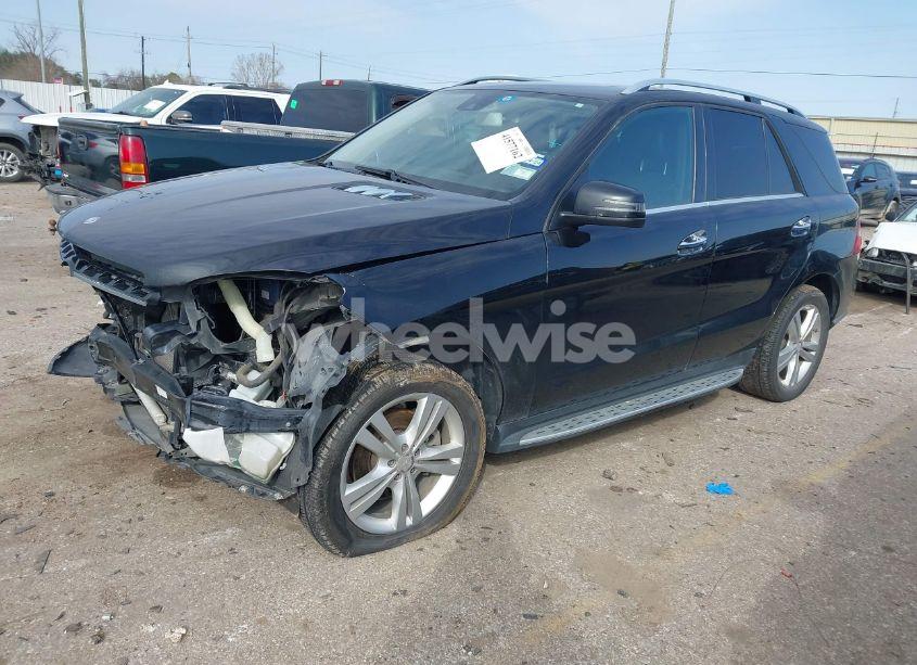 Photo 2 of 2014 Mercedes-benz Ml 350 (VIN 4JGDA5JB7EA287149)