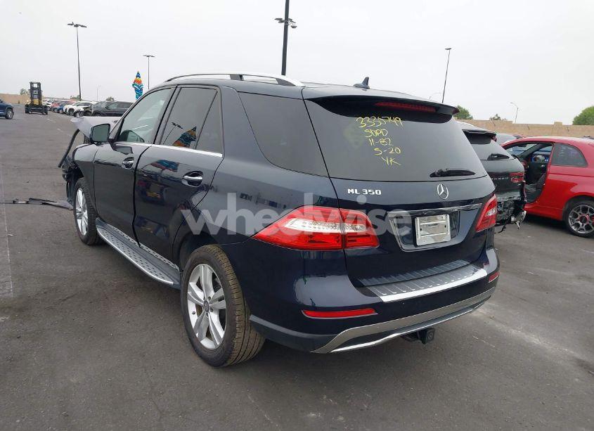 Photo 3 of 2013 Mercedes-benz Ml 350 (VIN 4JGDA5JB8DA208232)