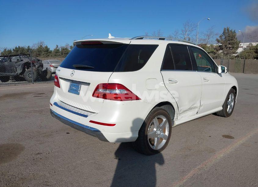Photo 4 of 2014 Mercedes-benz Ml 350 (VIN 4JGDA5JB8EA351764)