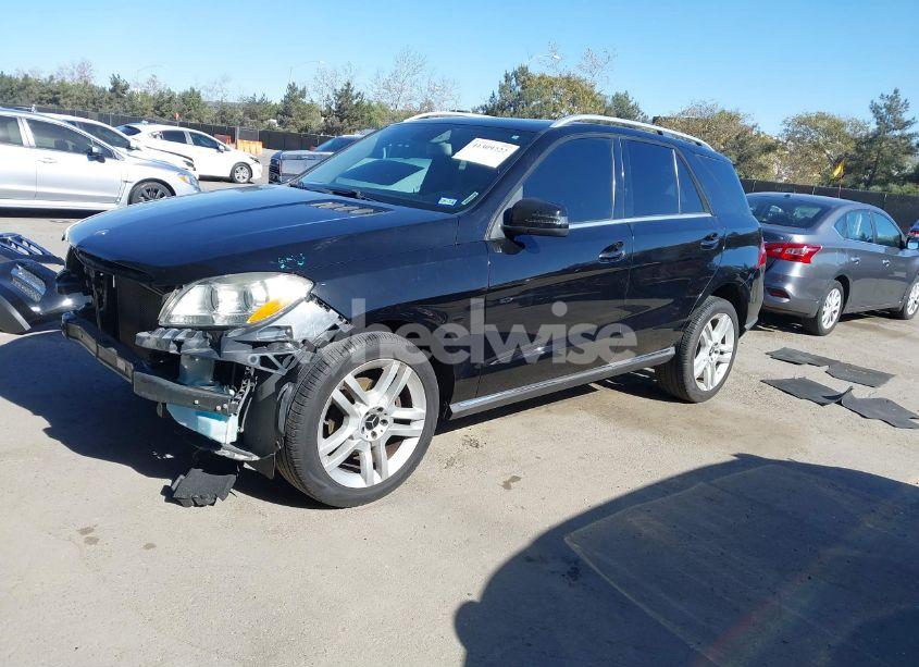 Photo 2 of 2013 Mercedes-benz Ml 350 (VIN 4JGDA5JB9DA130785)