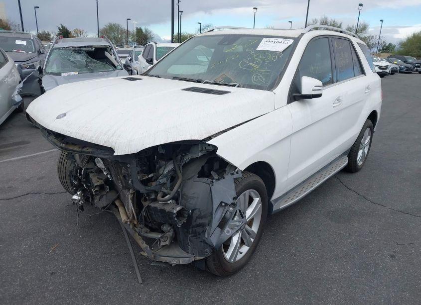 Photo 2 of 2014 Mercedes-benz Ml 350 (VIN 4JGDA5JB9EA326128)