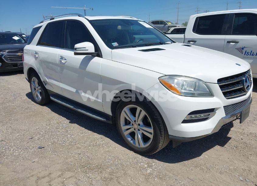 2014 Mercedes-benz Ml 350 (VIN 4JGDA5JB9EA345780) main photo