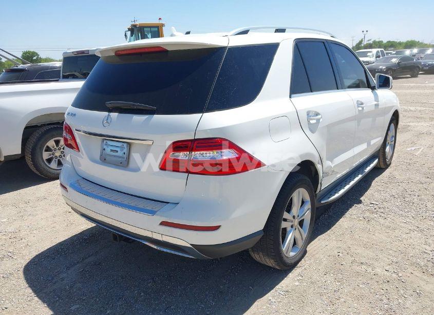 Photo 4 of 2014 Mercedes-benz Ml 350 (VIN 4JGDA5JB9EA345780)