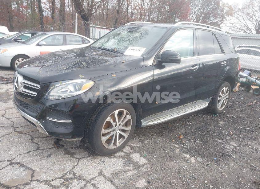 Photo 2 of 2016 Mercedes-benz Gle 350 (VIN 4JGDA5JB9GA691797)