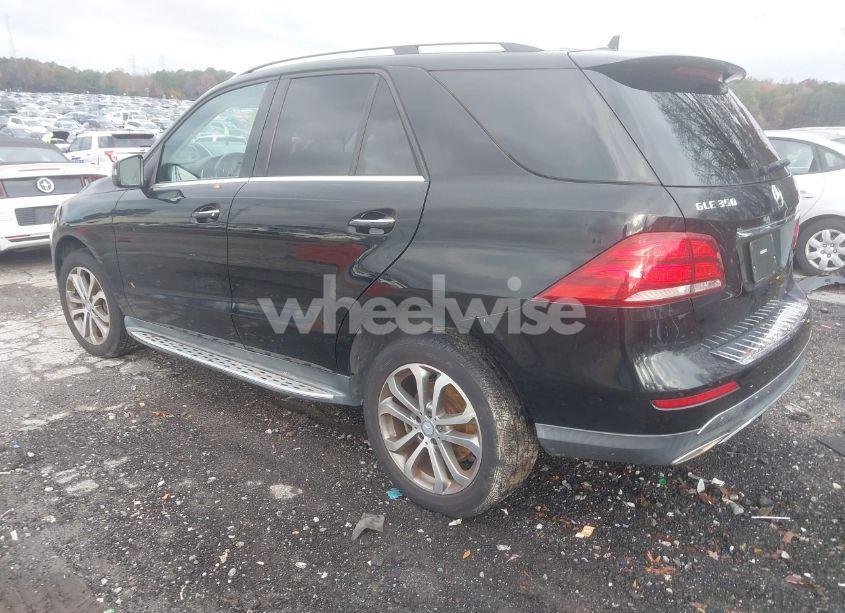 Photo 3 of 2016 Mercedes-benz Gle 350 (VIN 4JGDA5JB9GA691797)