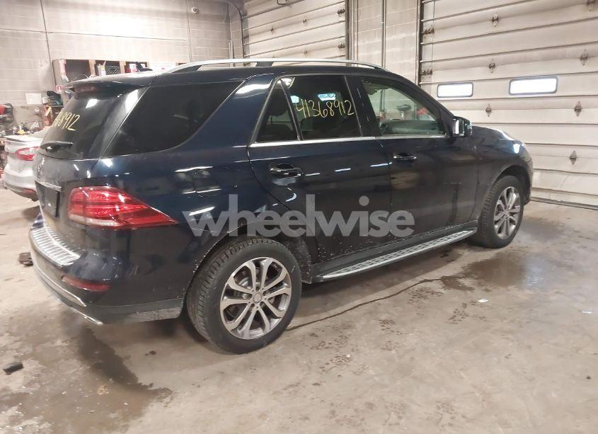 Photo 4 of 2017 Mercedes-benz Gle 350 (VIN 4JGDA5JB9HA901316)