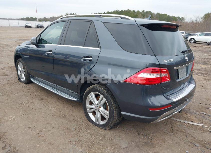 Photo 3 of 2013 Mercedes-benz Ml 350 (VIN 4JGDA5JBXDA247369)