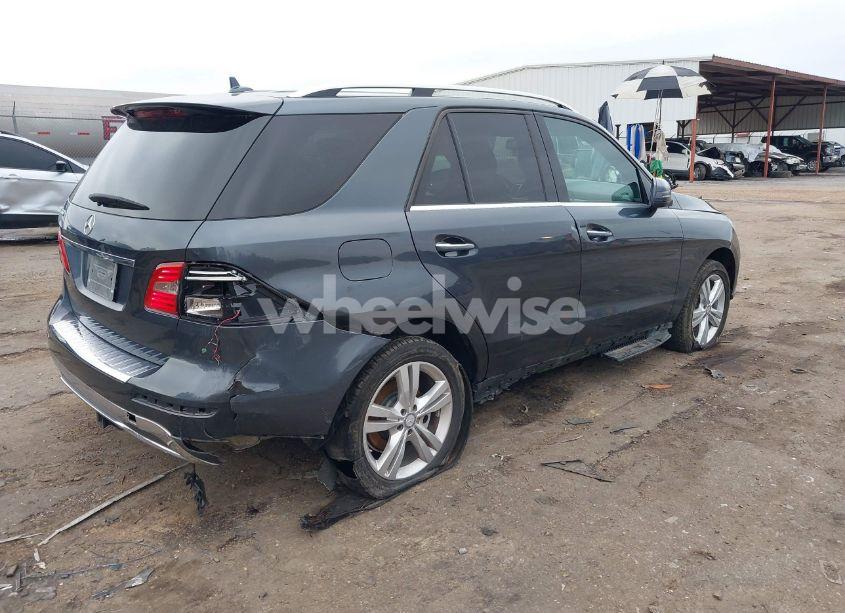 Photo 4 of 2013 Mercedes-benz Ml 350 (VIN 4JGDA5JBXDA247369)