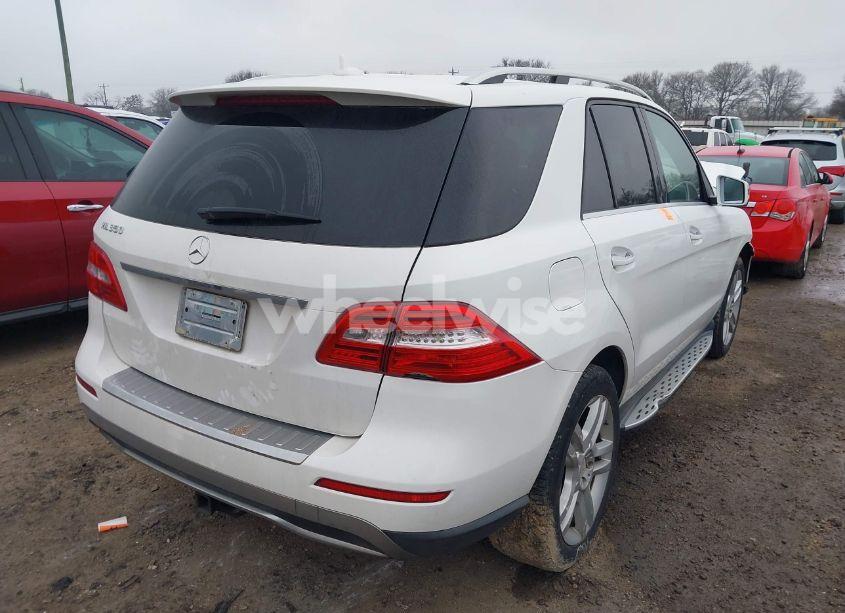 Photo 4 of 2014 Mercedes-benz Ml 350 (VIN 4JGDA5JBXEA330656)