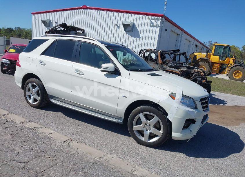2012 Mercedes-benz Ml 550 4MATIC (VIN 4JGDA7DB2CA091429) main photo