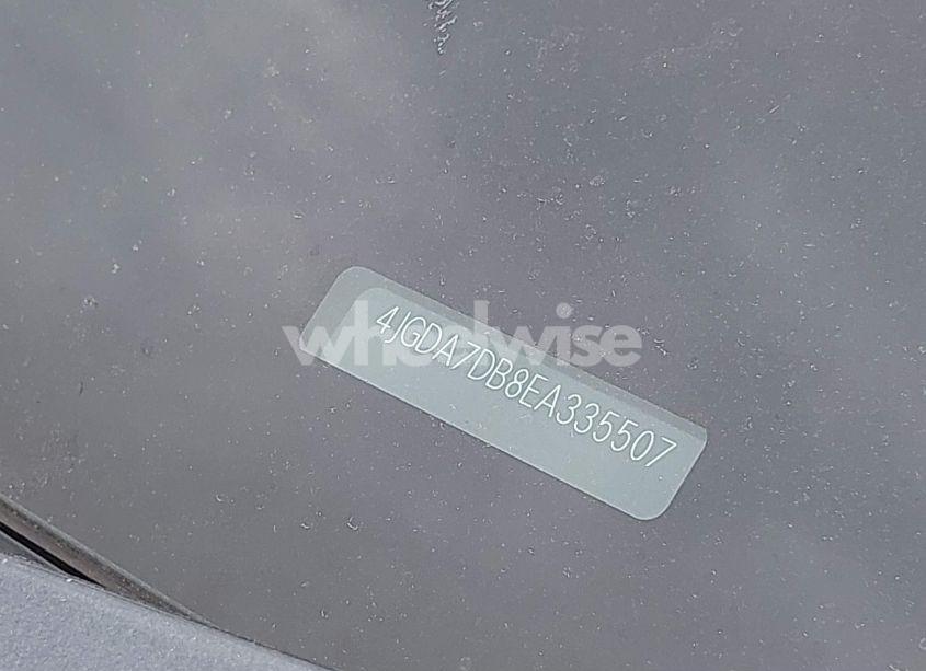 Photo 9 of 2014 Mercedes-benz Ml 550 4MATIC (VIN 4JGDA7DB8EA335507)