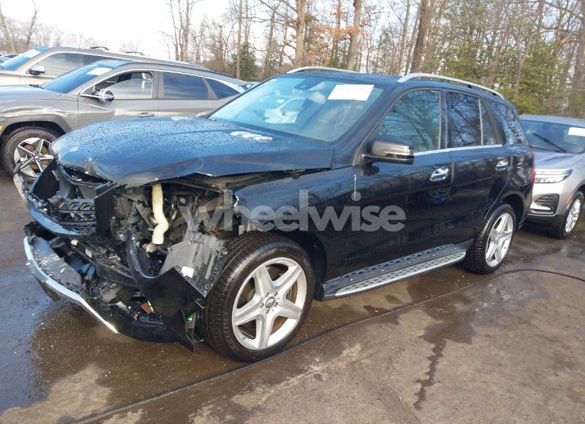 Photo 2 of 2014 Mercedes-benz Ml 550 4MATIC (VIN 4JGDA7DBXEA336013)