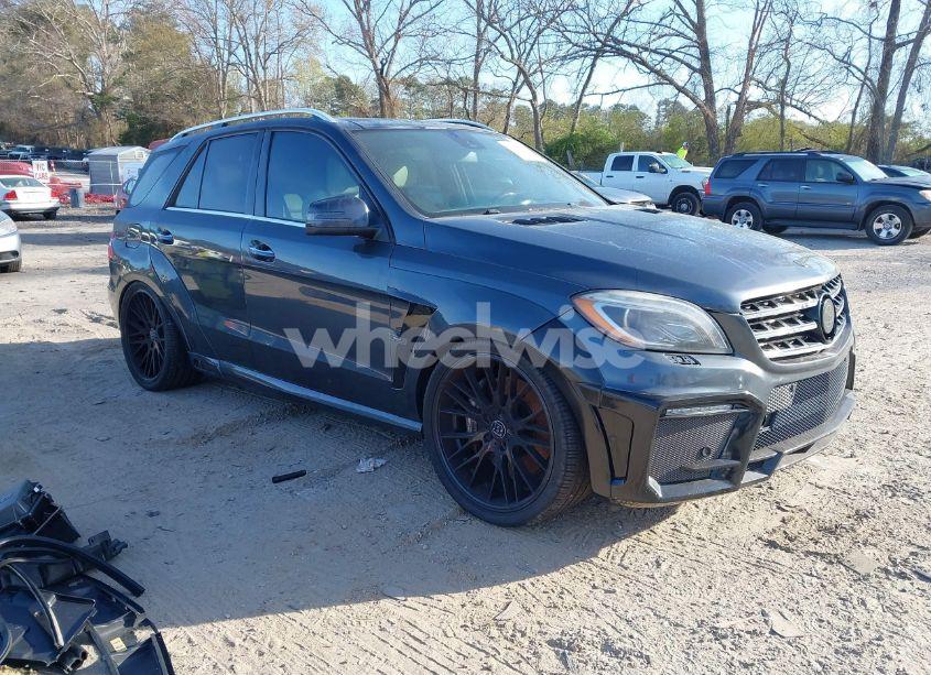 2012 Mercedes-benz Ml 63 AMG 4MATIC (VIN 4JGDA7EB0CA033186) main photo