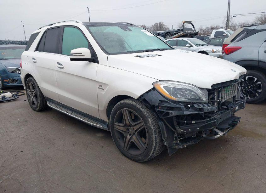2014 Mercedes-benz Ml 63 AMG 4MATIC (VIN 4JGDA7EB3EA343304) main photo
