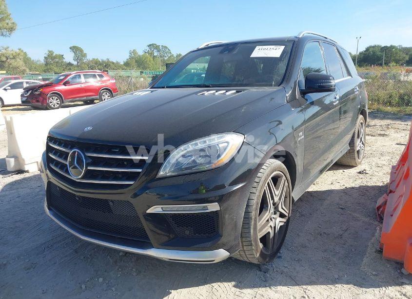 Photo 2 of 2014 Mercedes-benz Ml63amg N/A (VIN 4JGDA7EB5EA382539)