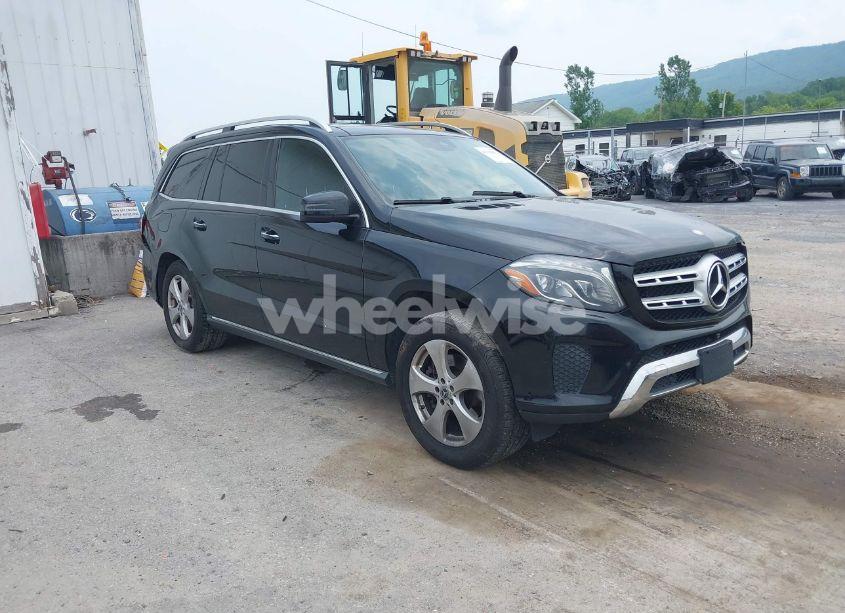 2017 Mercedes-benz Gls 450 4MATIC (VIN 4JGDF6EE1HA777974) main photo