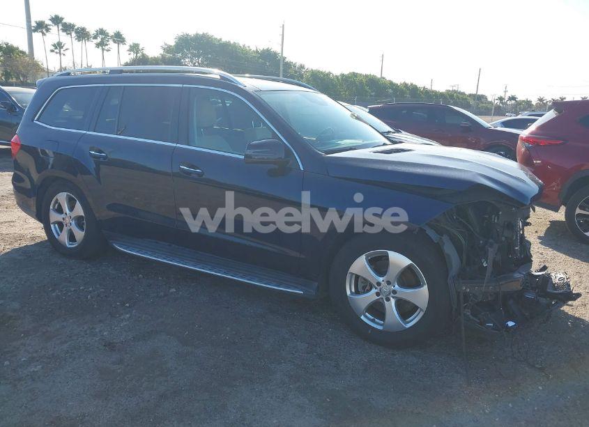 2017 Mercedes-benz Gls 450 4MATIC (VIN 4JGDF6EE1HA874172) main photo