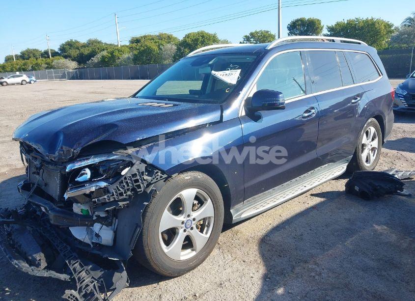 Photo 2 of 2017 Mercedes-benz Gls 450 4MATIC (VIN 4JGDF6EE1HA874172)