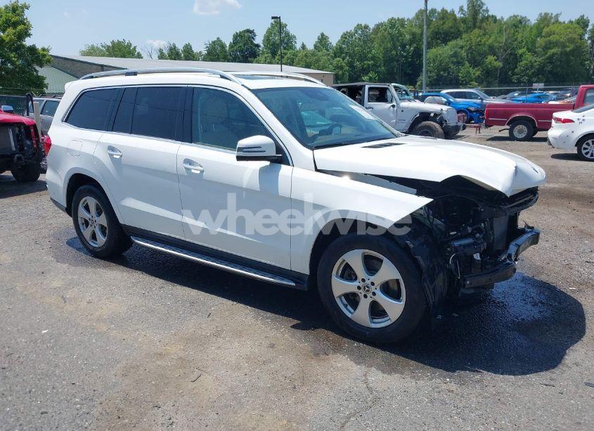 2017 Mercedes-benz Gls 450 4MATIC (VIN 4JGDF6EE1HA968827) main photo