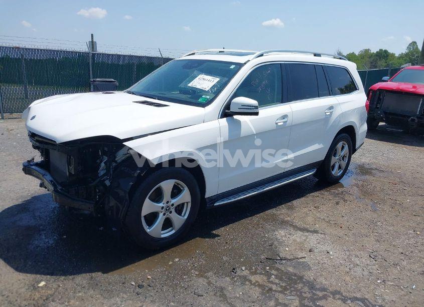 Photo 2 of 2017 Mercedes-benz Gls 450 4MATIC (VIN 4JGDF6EE1HA968827)
