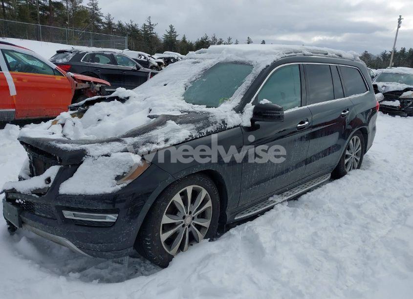 Photo 2 of 2015 Mercedes-benz Gl 450 4MATIC (VIN 4JGDF6EE2FA472979)