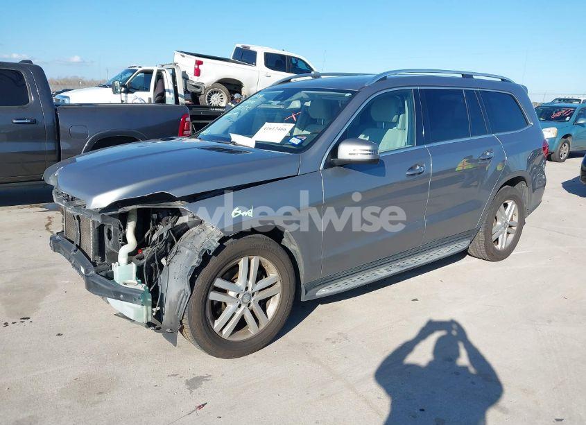 Photo 2 of 2015 Mercedes-benz Gl 450 4MATIC (VIN 4JGDF6EE2FA517662)