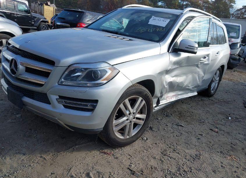 Photo 2 of 2016 Mercedes-benz Gl 450 4MATIC (VIN 4JGDF6EE2GA638614)