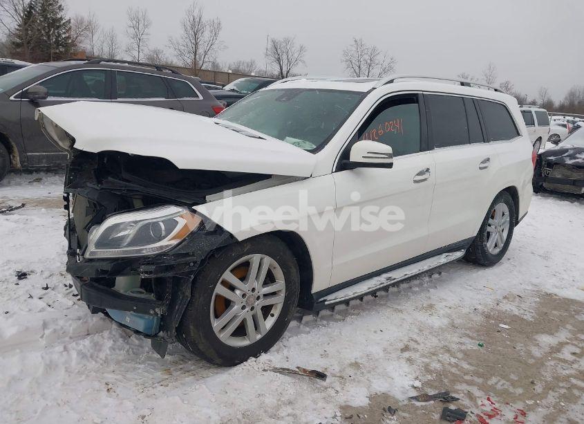 Photo 2 of 2016 Mercedes-benz Gl 450 4MATIC (VIN 4JGDF6EE2GA644705)
