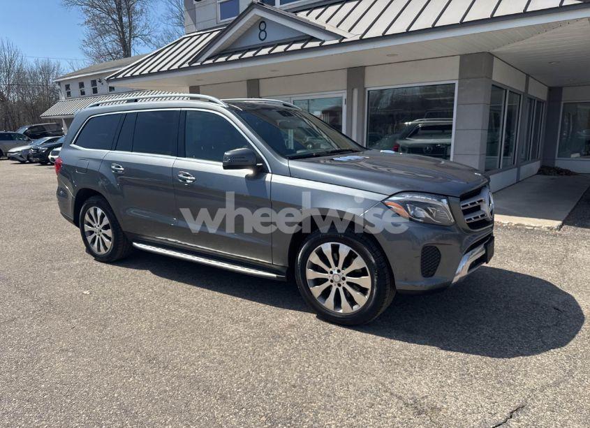 2017 Mercedes-benz Gls 450 4MATIC (VIN 4JGDF6EE2HA841889) main photo