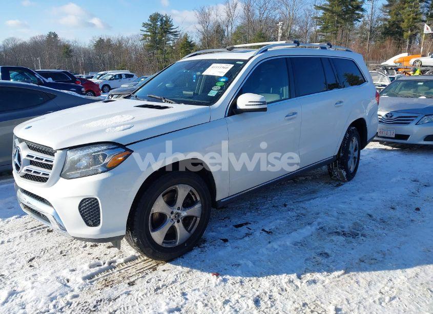 Photo 2 of 2017 Mercedes-benz Gls 450 4MATIC (VIN 4JGDF6EE2HA930605)