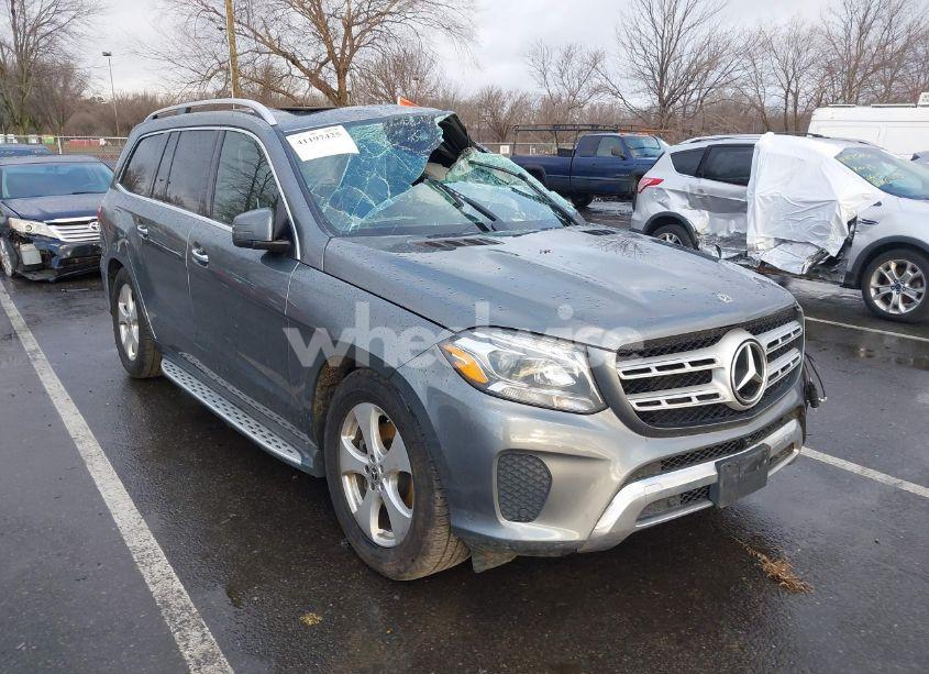 2017 Mercedes-benz Gls 450 4MATIC (VIN 4JGDF6EE2HA971820) main photo